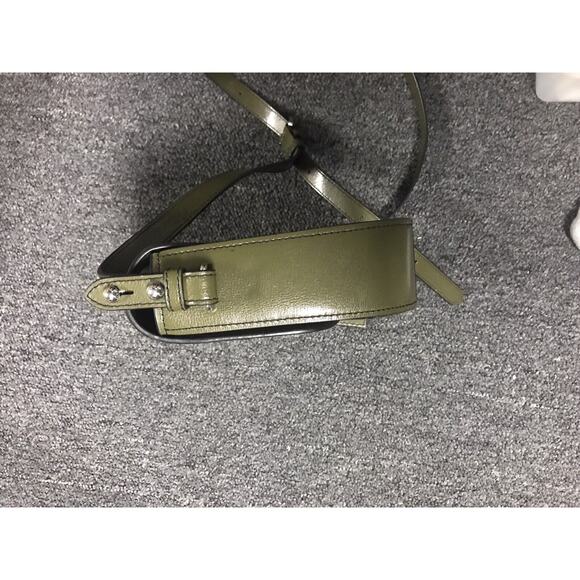 Marc Jacobs Bag Womens Leather Rider Embossed Green Snakeskin Crossbody Shoulder - Picture 9 of 16